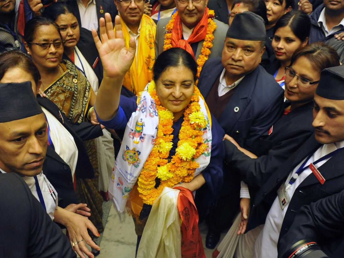”بيدهيا ديفي” .. أول رئيسة جمهورية لنيبال