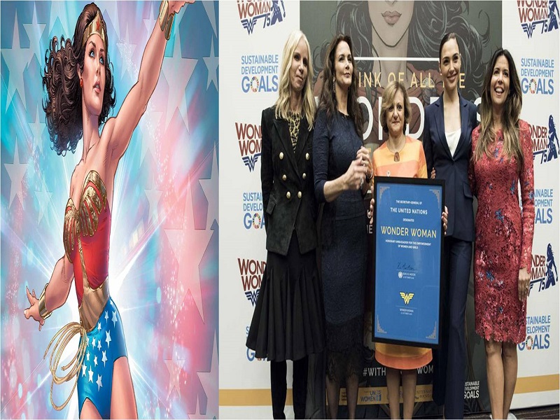 البطلة الخارقة Wonder Woman سفيرة شرفية لتمكين الفتيات