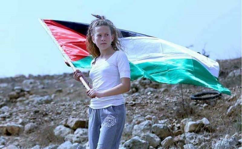 عهد التميمي.. فتاة فلسطين المتمردة التي لا تخشى دروع الإسرائيلين  