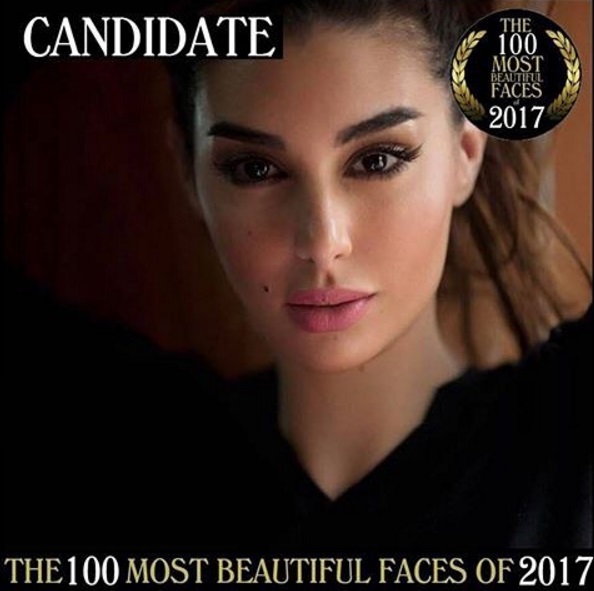 ياسمين صبري ضمن أجمل 100 وجه في العالم