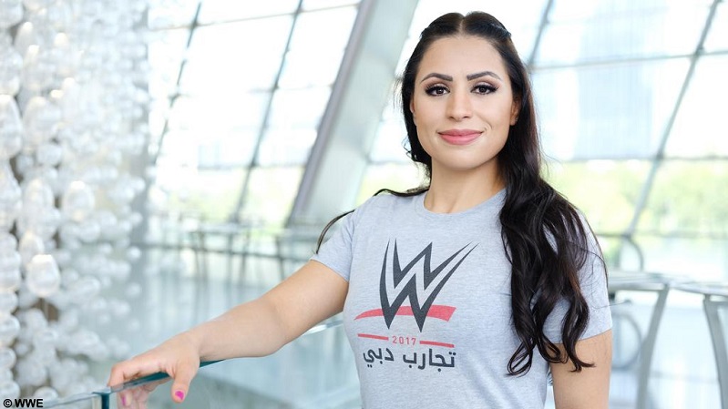 مشوار ”شادية بسيسو”.. من الراديو لـ WWE مشوار ”شادية بسيسو”.. من الراديو لـ WWE