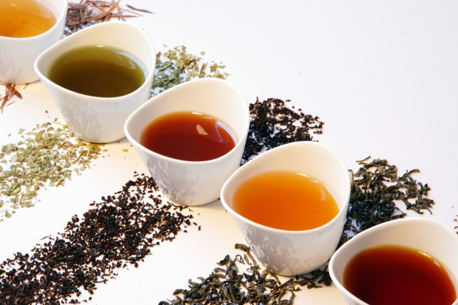 5 أنواع مختلفة للشاي في العالم