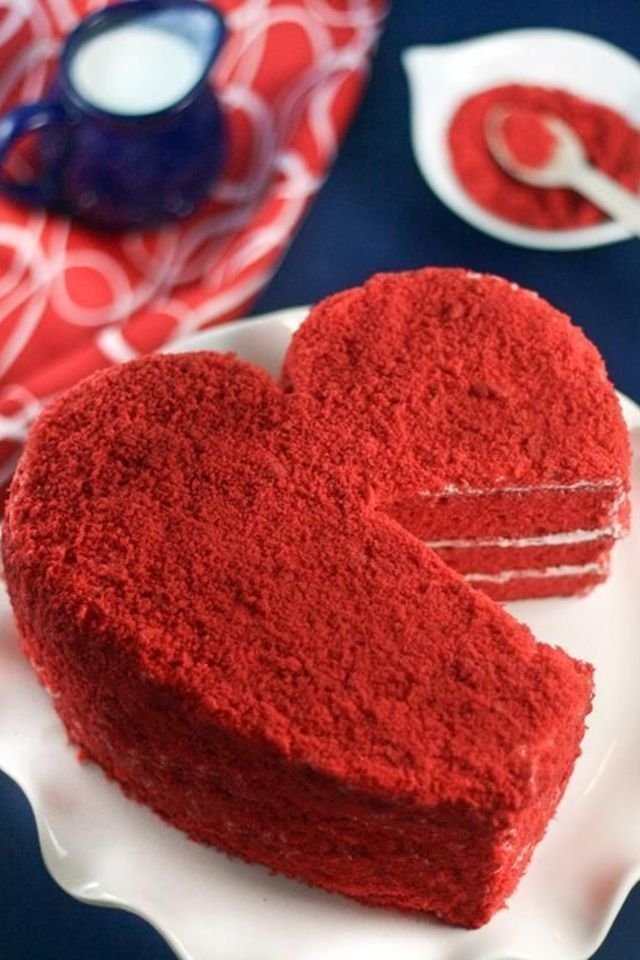 وصفة الـ Red Velvet Cake للفلانتين وصفة الـ Red Velvet Cake للفلانتين