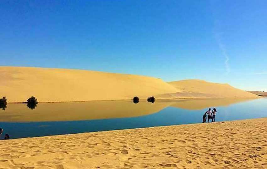 البحيرة المسحورة بوادي الريان