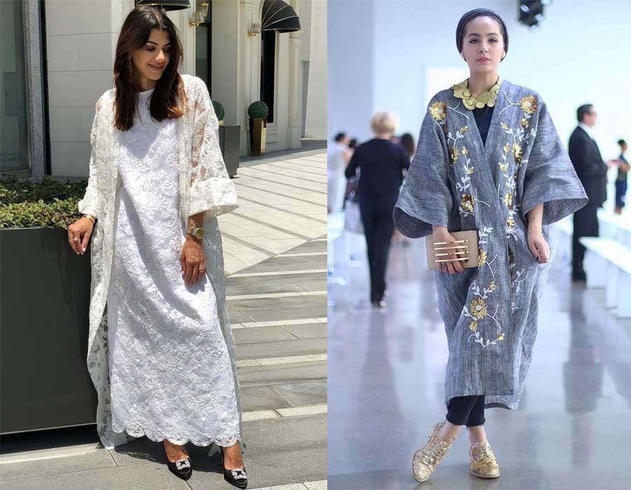 تعلّمي تنسيق عبايات رمضان المفتوحة تعلّمي تنسيق عبايات رمضان المفتوحة