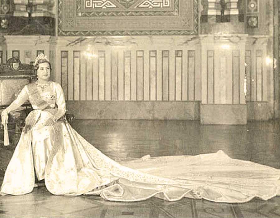 الملكة ناريمان الزوجة الثانية لفاروق وآخر ملكات مصر