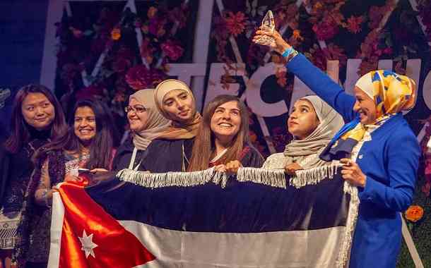 عربيات يحصدن الفوز في أكبر تجمع للنساء بأمريكا