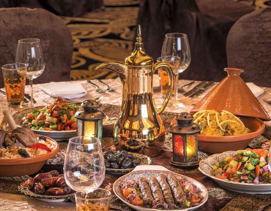 منيو اليوم الثالث عشر من رمضان بوصفات مصرية ومغربية