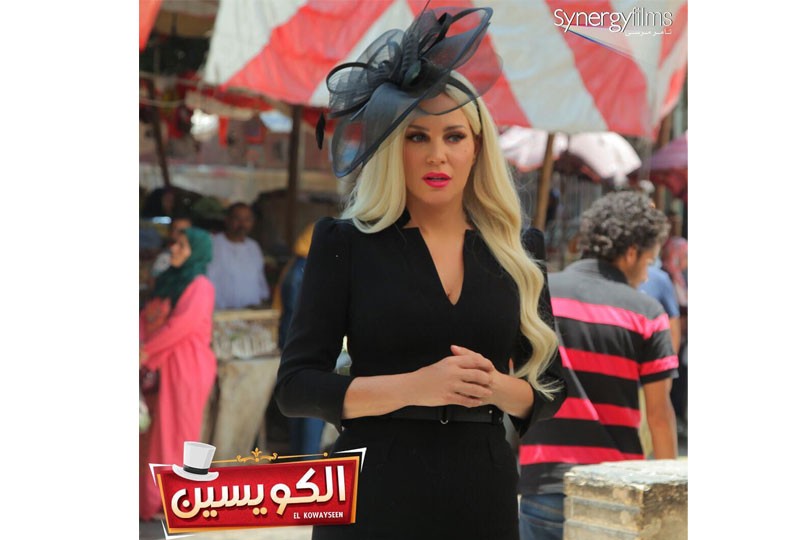 شيرين رضا تتألق بالأسود