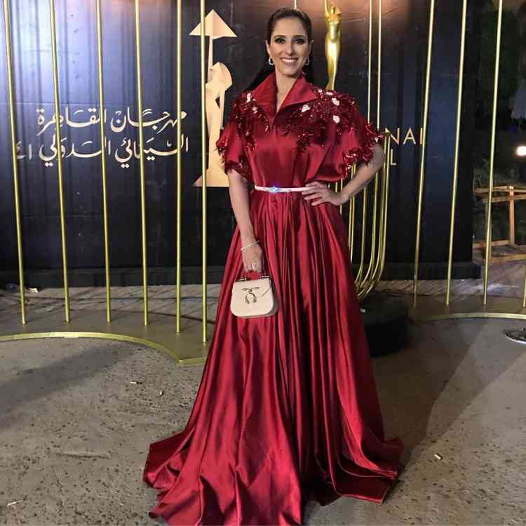 فستان حنان مطاوع في مهرجان القاهرة السينمائي 2019