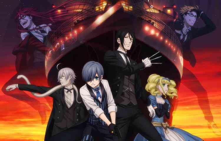 أفلام أنمي يابانية Black Butler: Book of the Atlantic