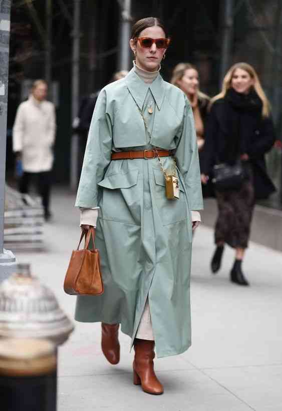 موضة شتاء 2020 trench coat