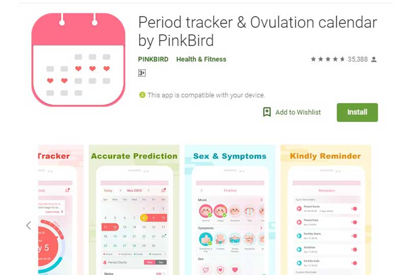 Period Tracker by PinkBird