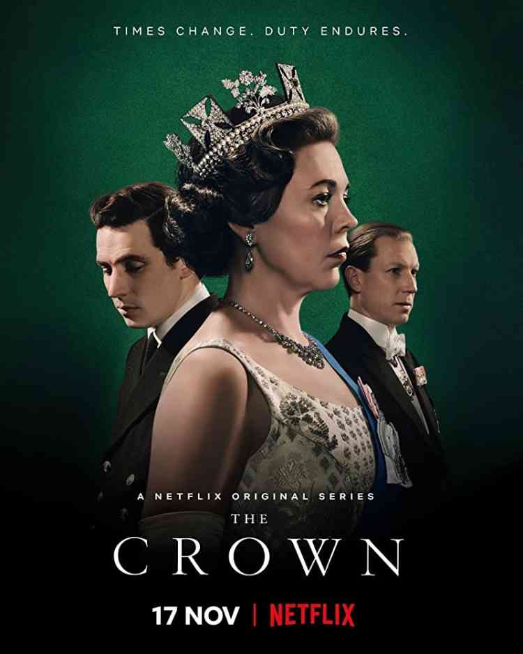 مسلسل The Crown من أهم المسلسلات البريطانية