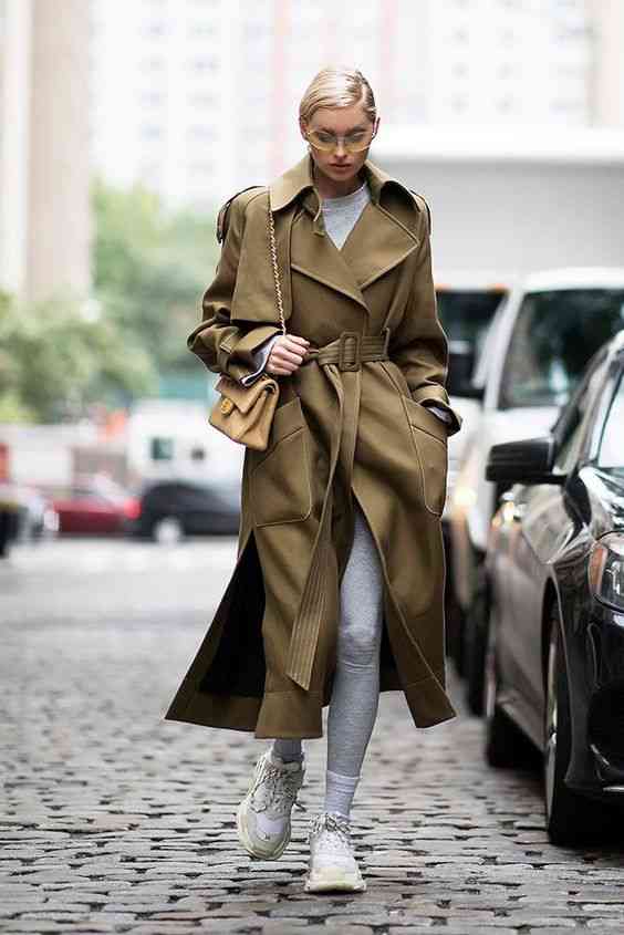 موضة شتاء 2020 trench coat