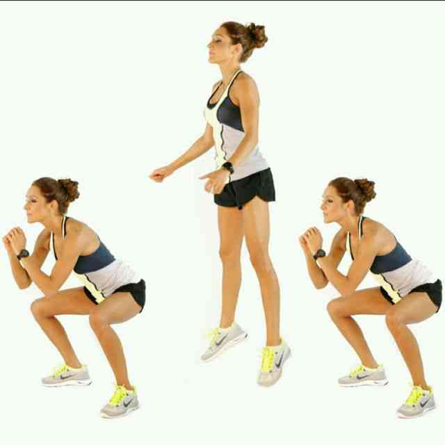 تمرين قفز الاسكوات Jump Squat