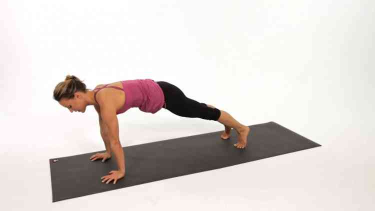 وضعية الثبات أو الخشبة Plank Pose