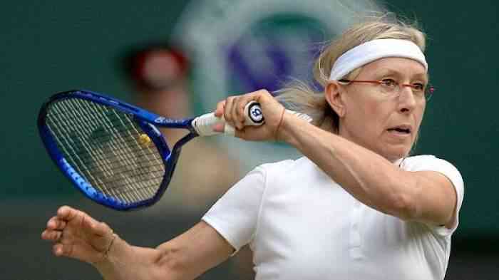 أهم لاعبات التنس -مارتينا نافراتيلوفا