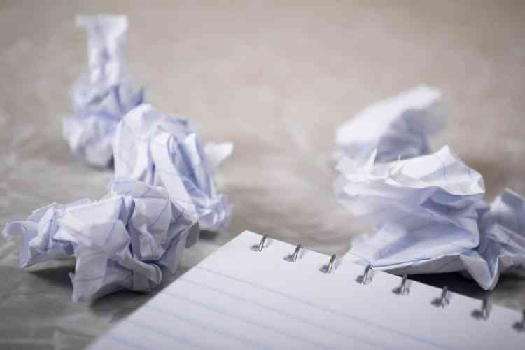 التعامل مع writer's block