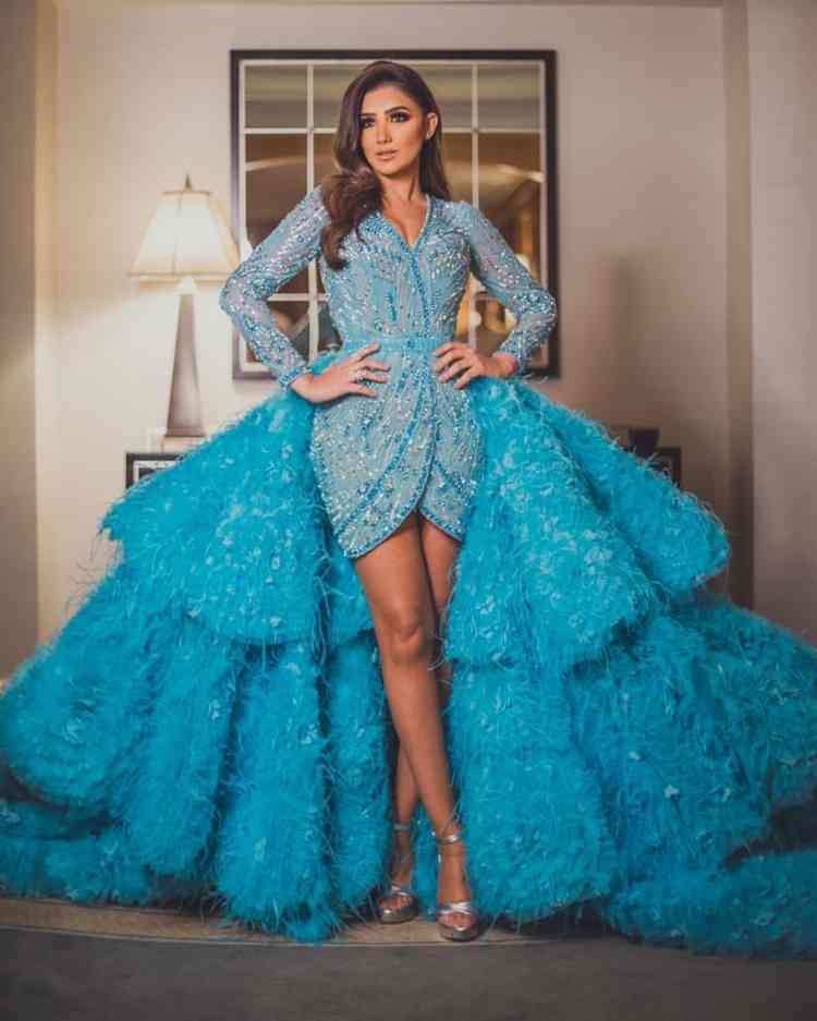 فستان مي عمر في مهرجان القاهرة السينمائي 2019