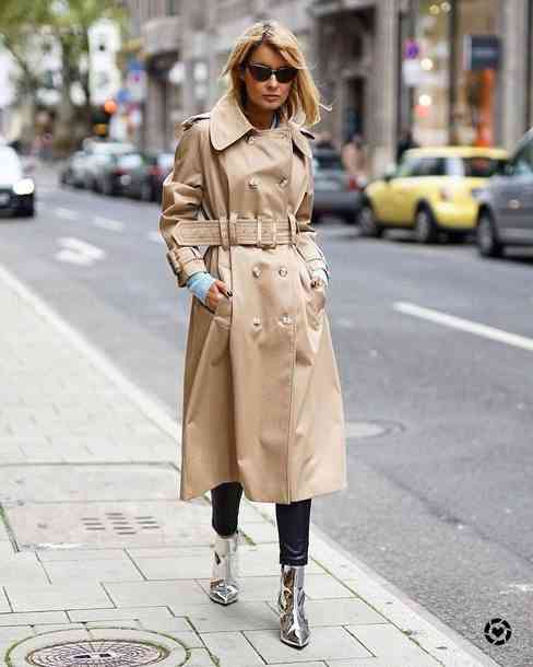 موضة شتاء 2020 trench coat بيج