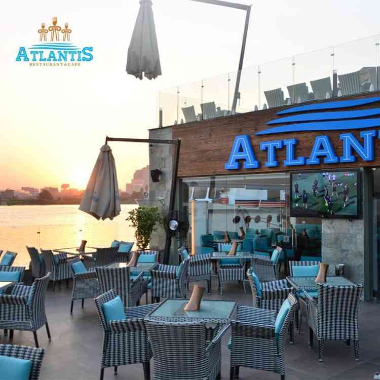 مطاعم على النيل في المعادي مطعم أتلانتس 